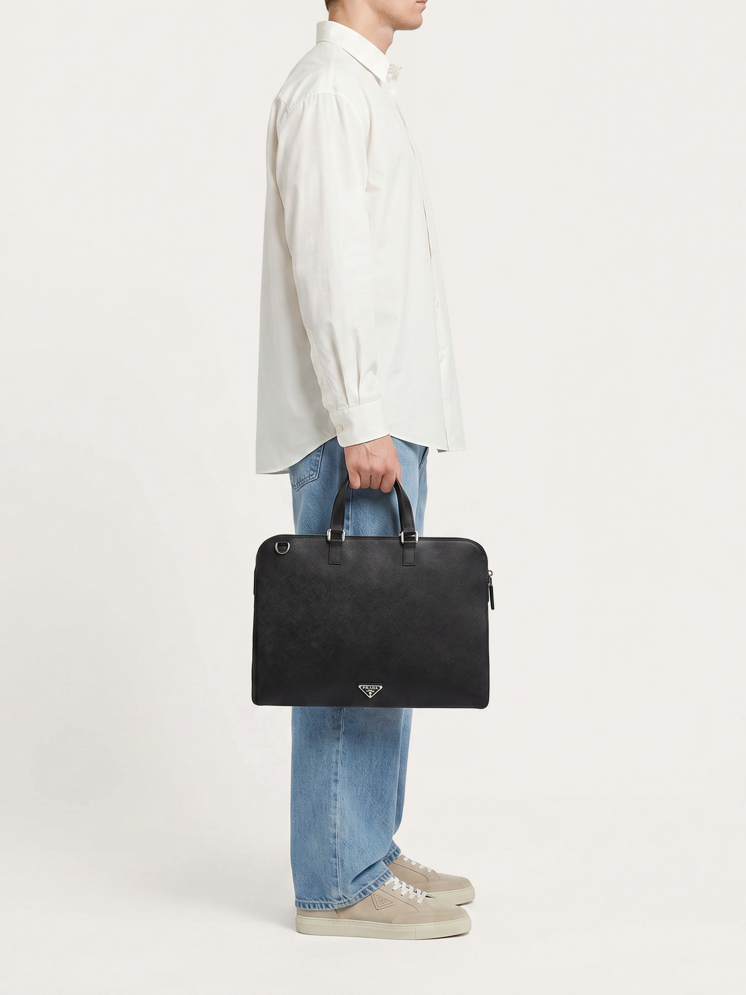 Prada Laptop Leather Bag - Master