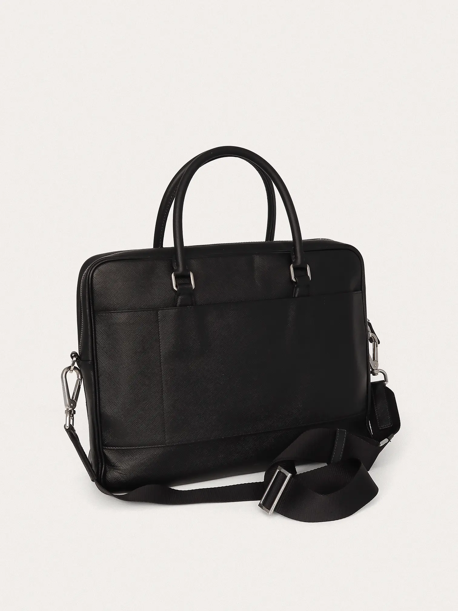 Prada Travel Leather Briefcase - Master