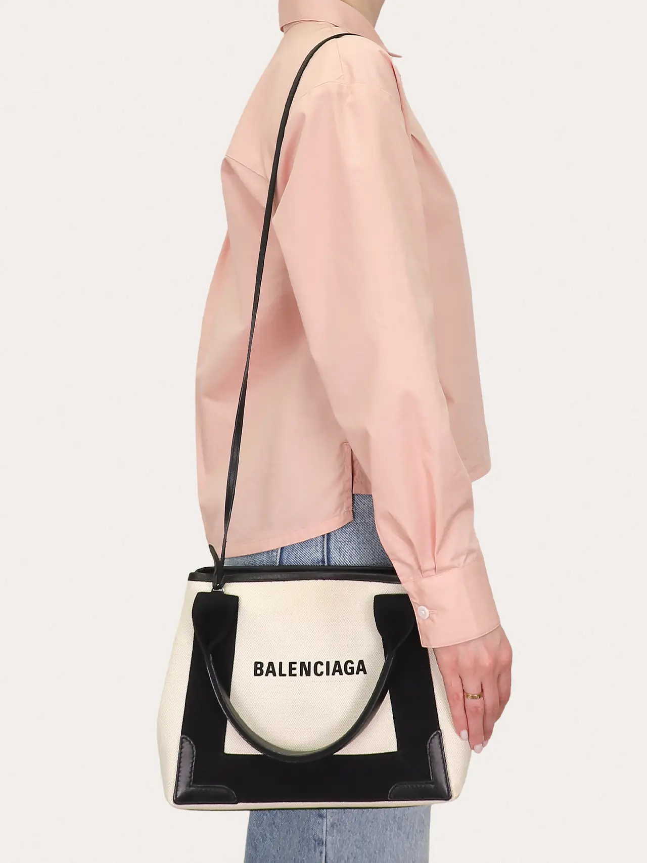 Navy Cabas S Tote - Master