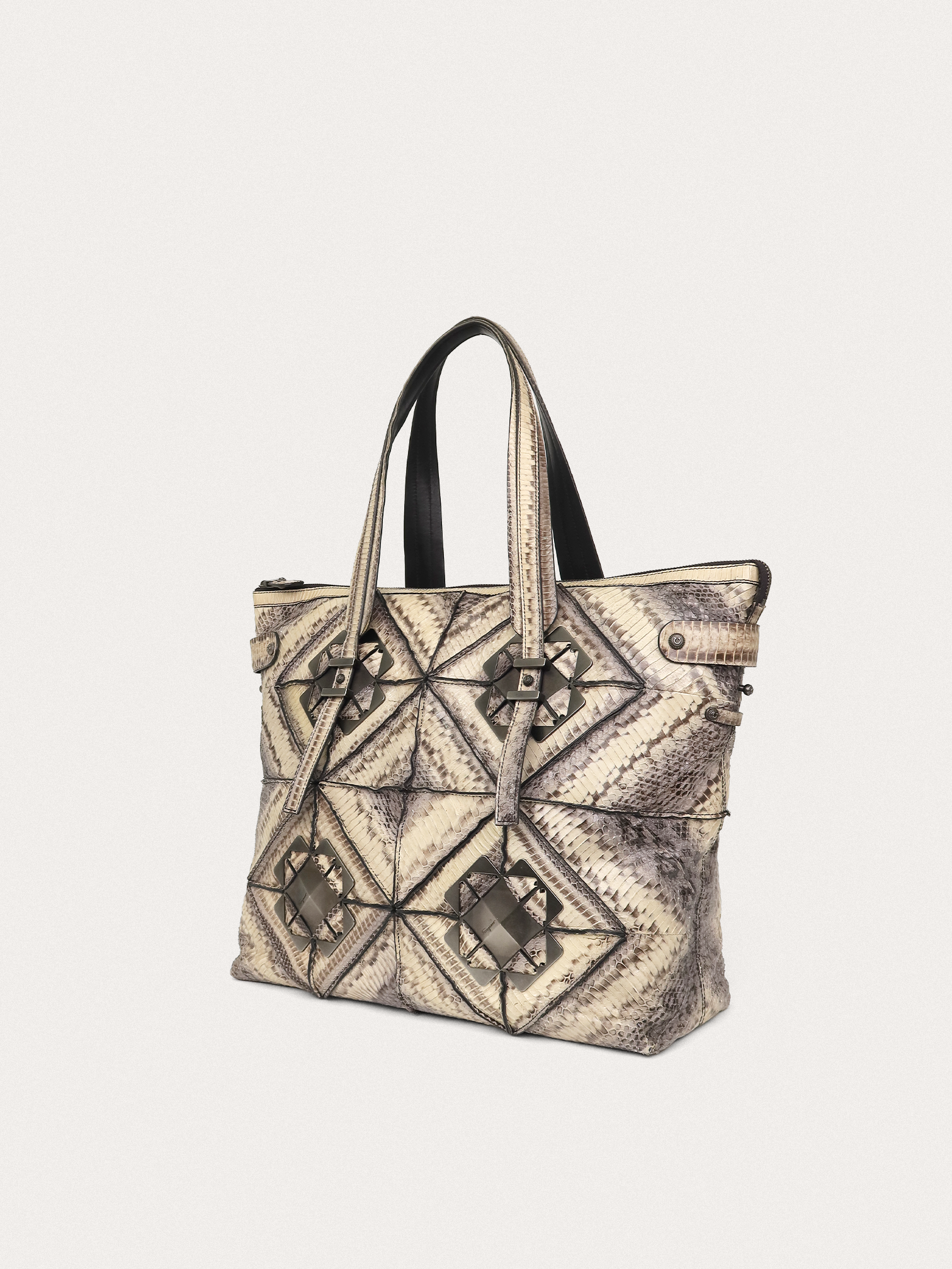 Salvatore Ferragamo Lizard Shoulder Bag - Master