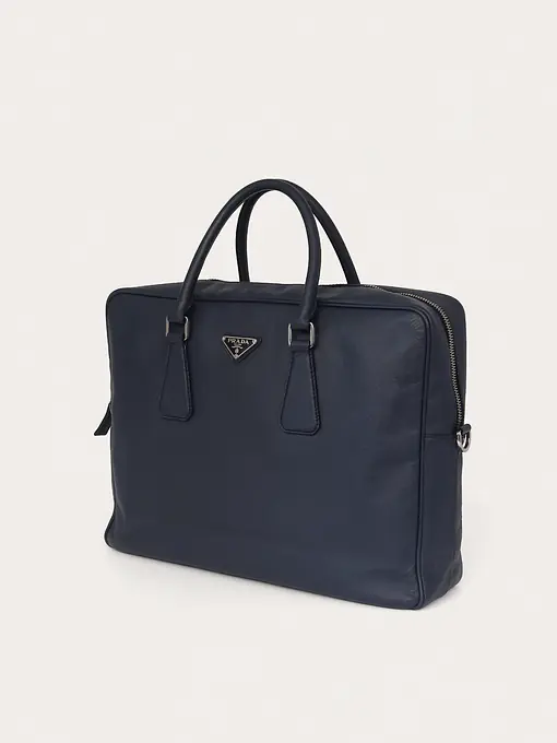 Prada Travel Leather Briefcase - Master