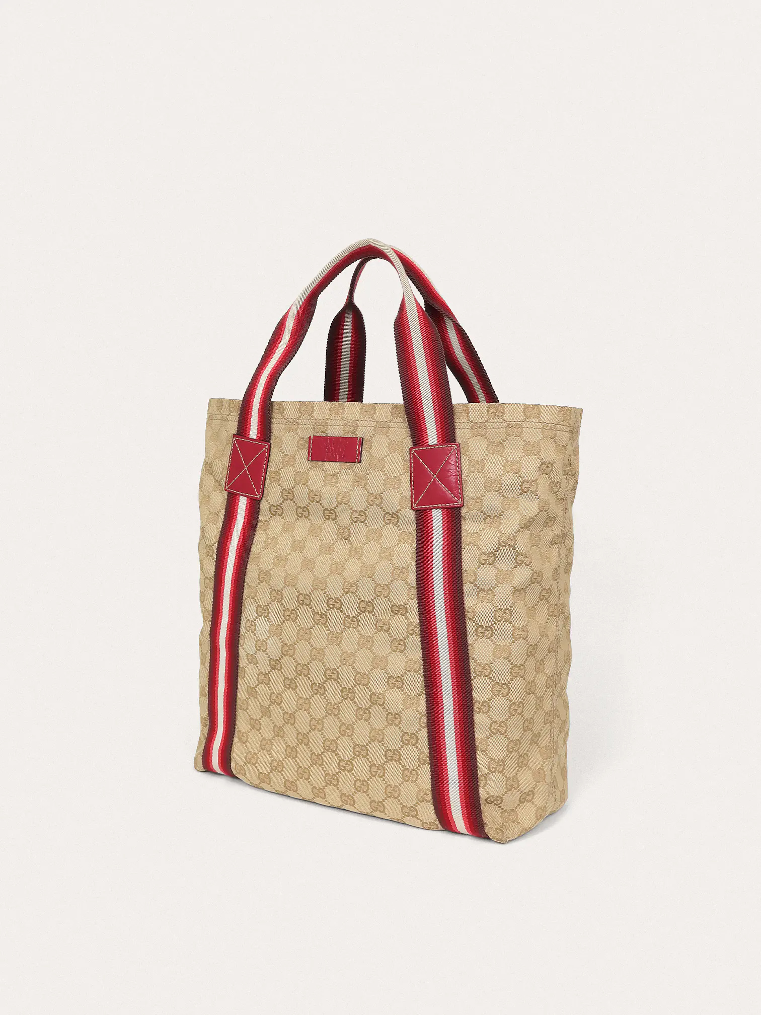 GG Canvas Sherry Line Tote Bag - Master