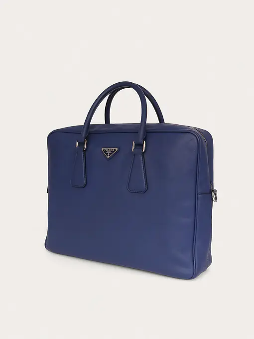 Prada Travel Leather Briefcase - Master