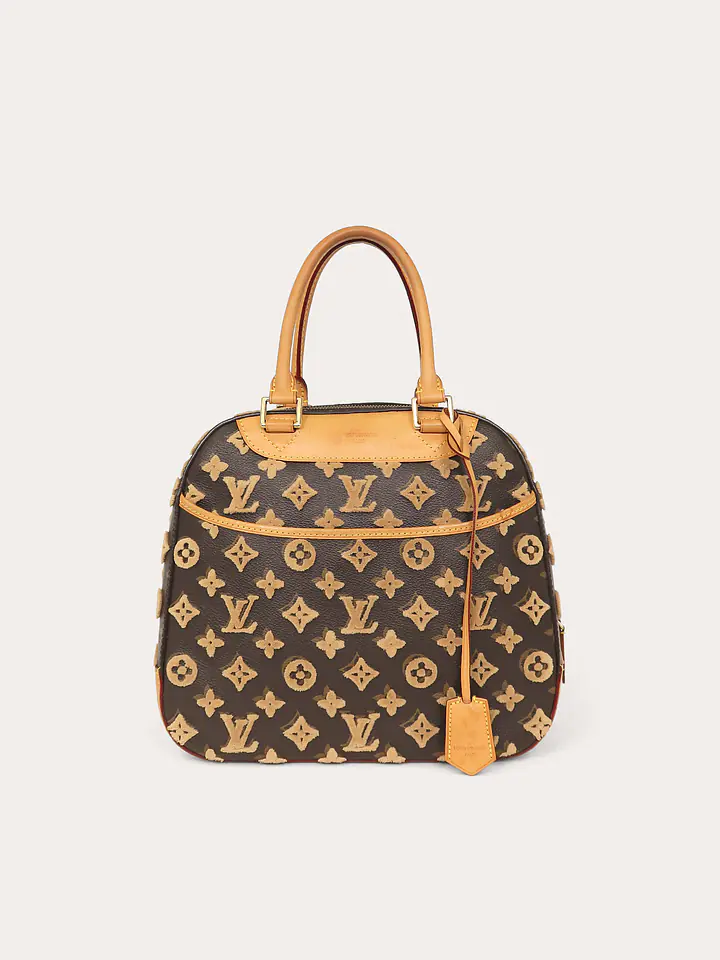 Monogram Tuftage 3D Deauville Cube Handbag primary image