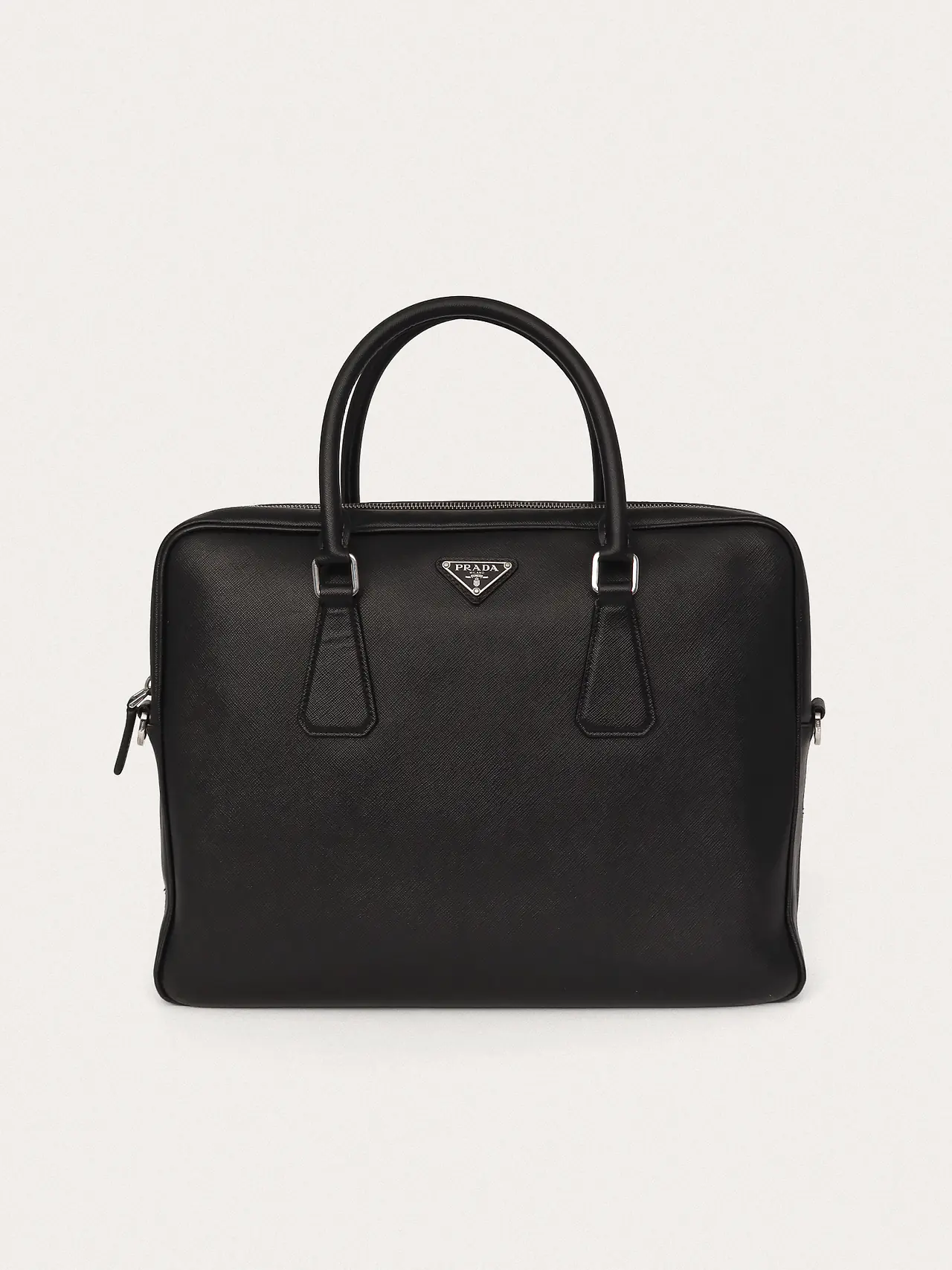Prada Travel Leather Briefcase - Master