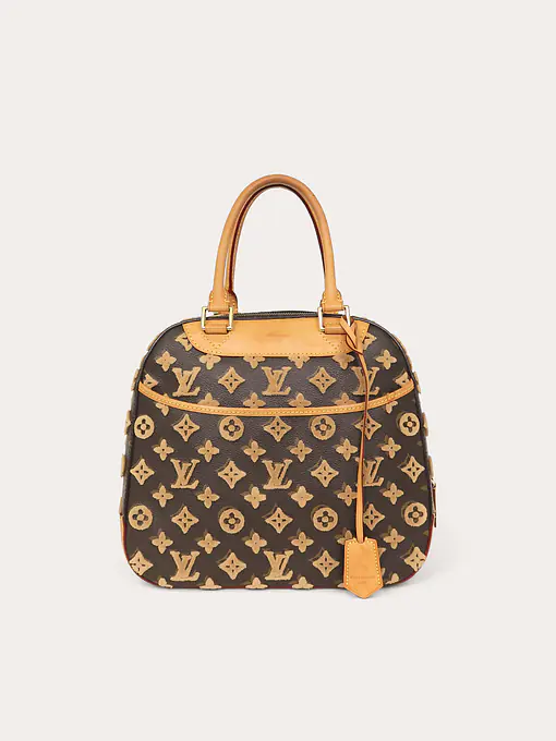 Monogram Tuftage 3D Deauville Cube Handbag - Master
