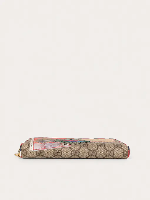 Gucci Courrier GG Supreme Zip Around Wallet - Master