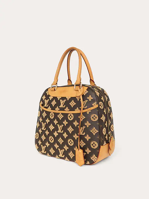Monogram Tuftage 3D Deauville Cube Handbag - Master