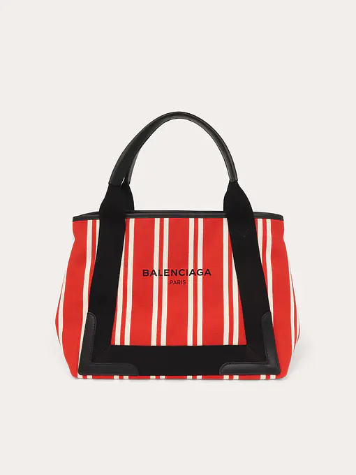Striped Navy Cabas S Tote - Master