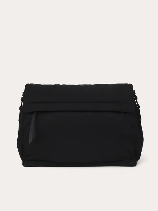 Large Padded Re-Nylon Shoulder Travel Bag - Master