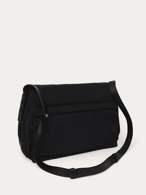 Large Padded Re-Nylon Shoulder Travel Bag - Master