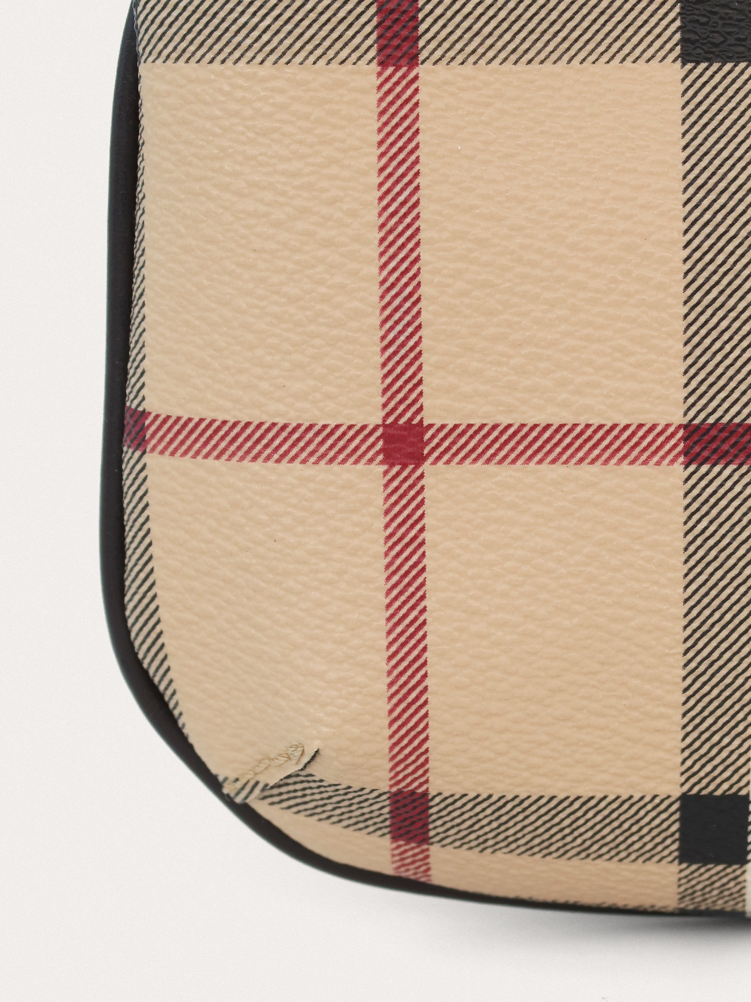 Burberry Haymarket Check Coated Anabel Whristlet Pochette - Master