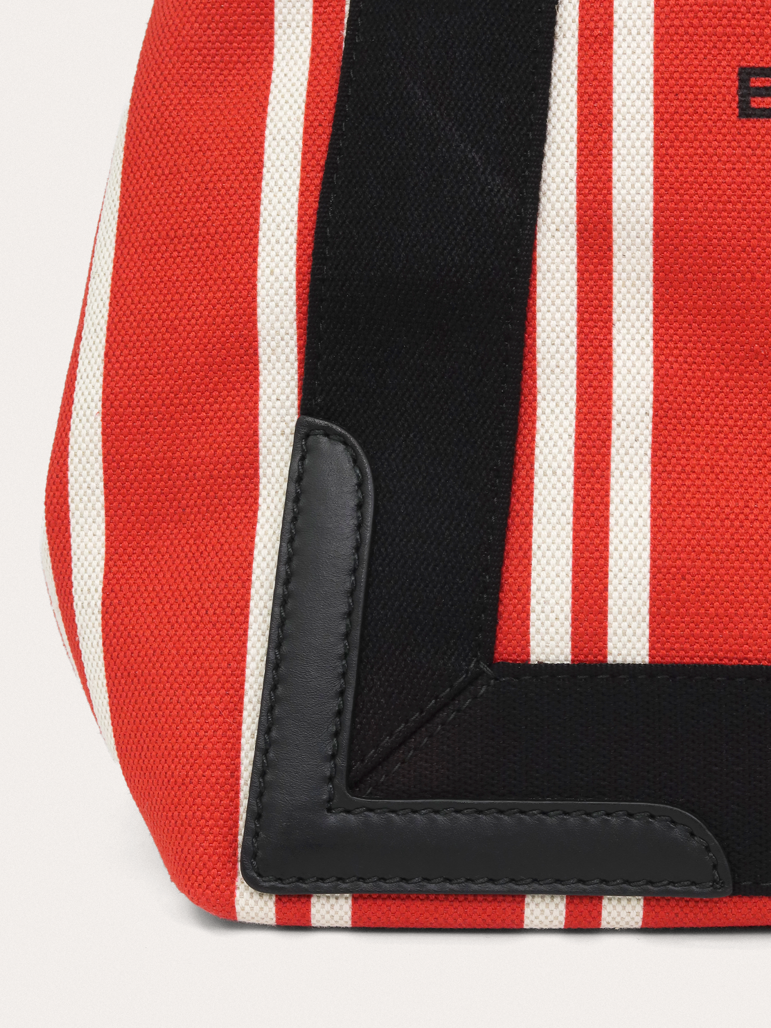 Balenciaga Striped Navy Cabas S Tote - Master