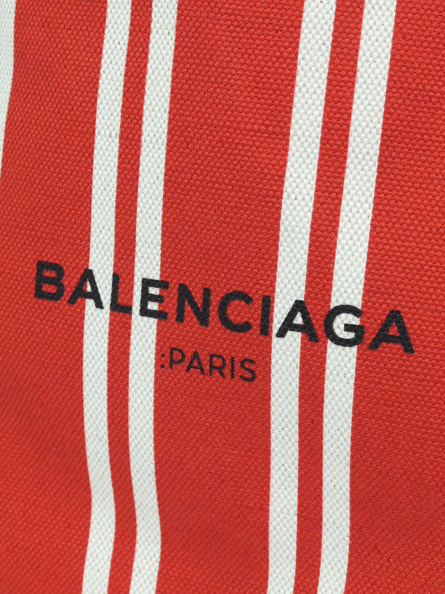 Striped Navy Cabas S Tote - Master