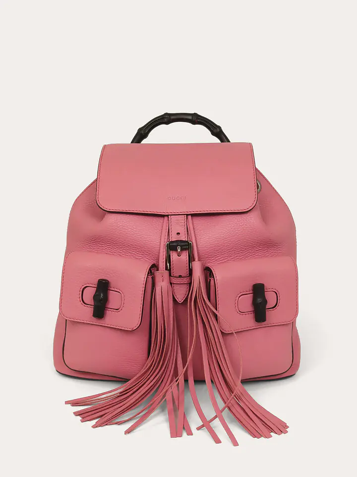 Bamboo Leather Backpack primary image