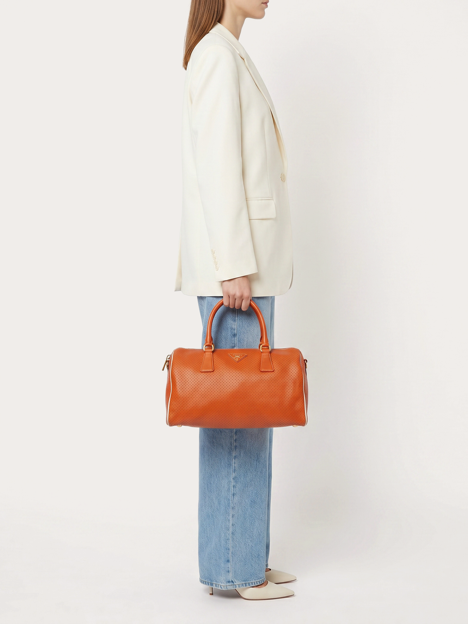 Prada Perforated Saffiano Bag - Master