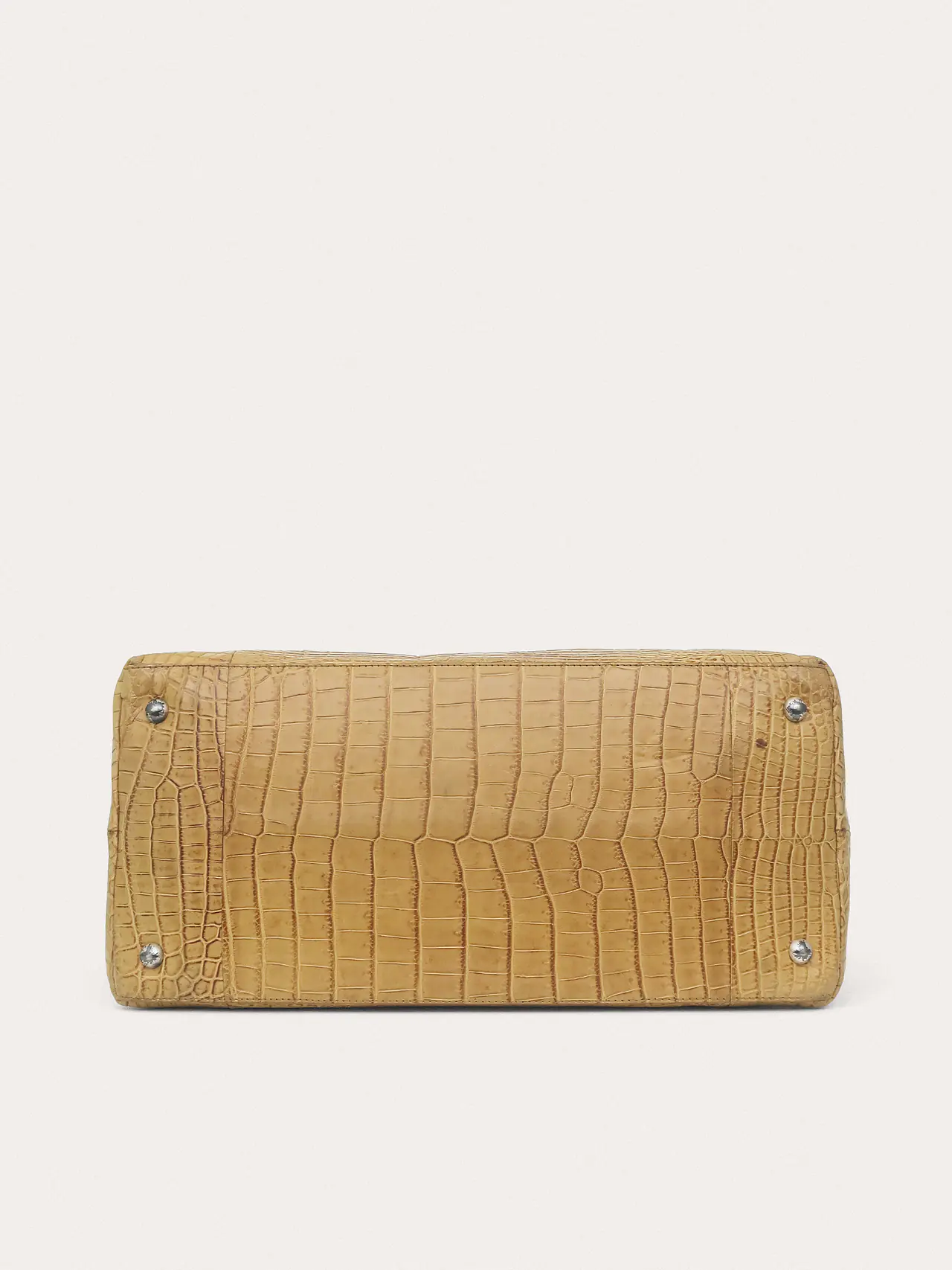 Soft Crocodile Bowler Bag - Master