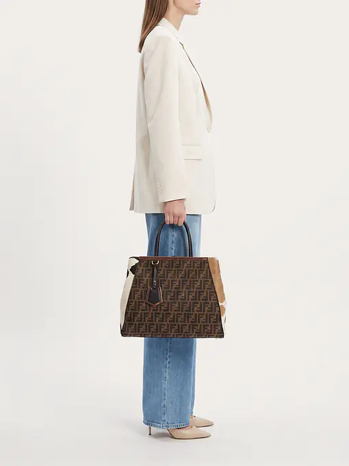 Fendi 2jours Cloth Handbag - Master