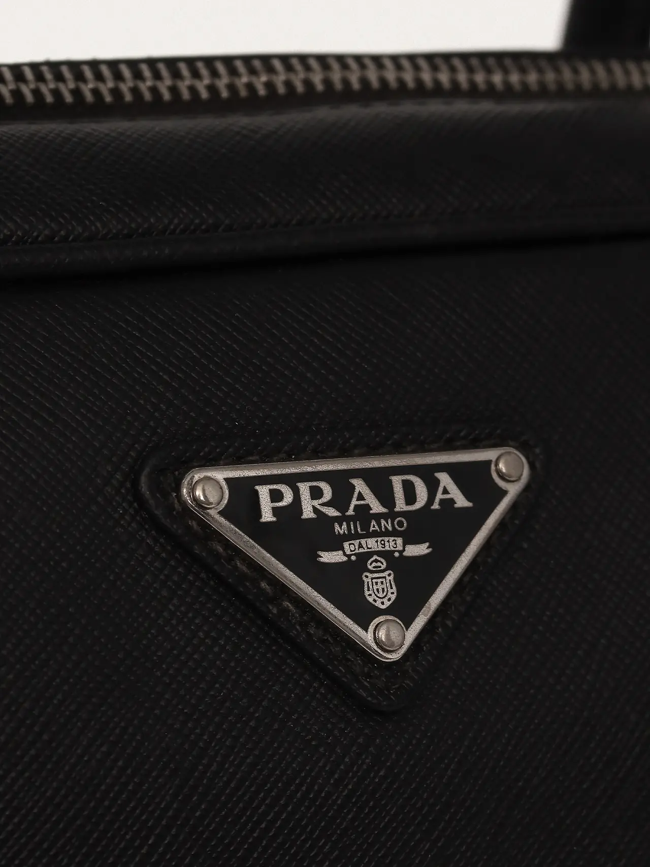 Prada Travel Leather Briefcase - Master