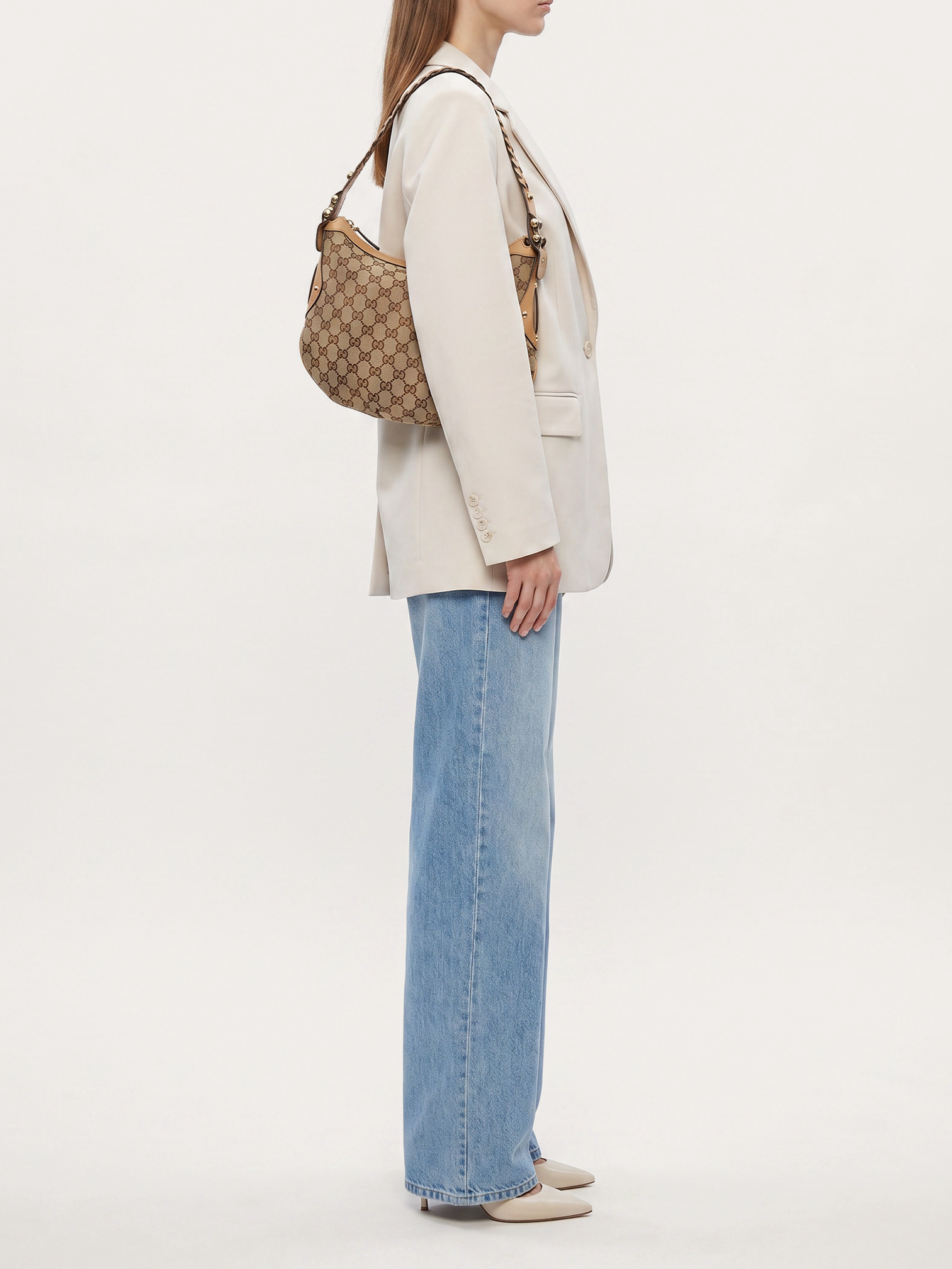 Gucci Canvas Hobo Bag - Master