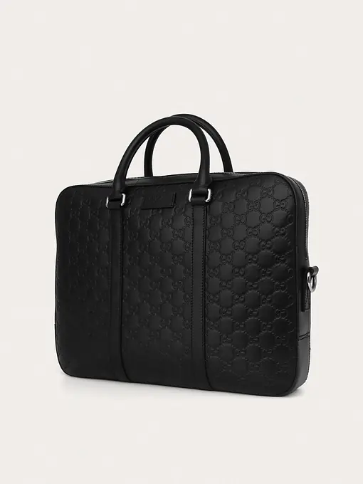 Gucci Signature Leather Briefcase - Master