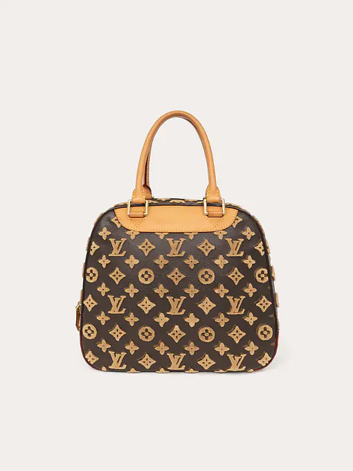 Monogram Tuftage 3D Deauville Cube Handbag - Master