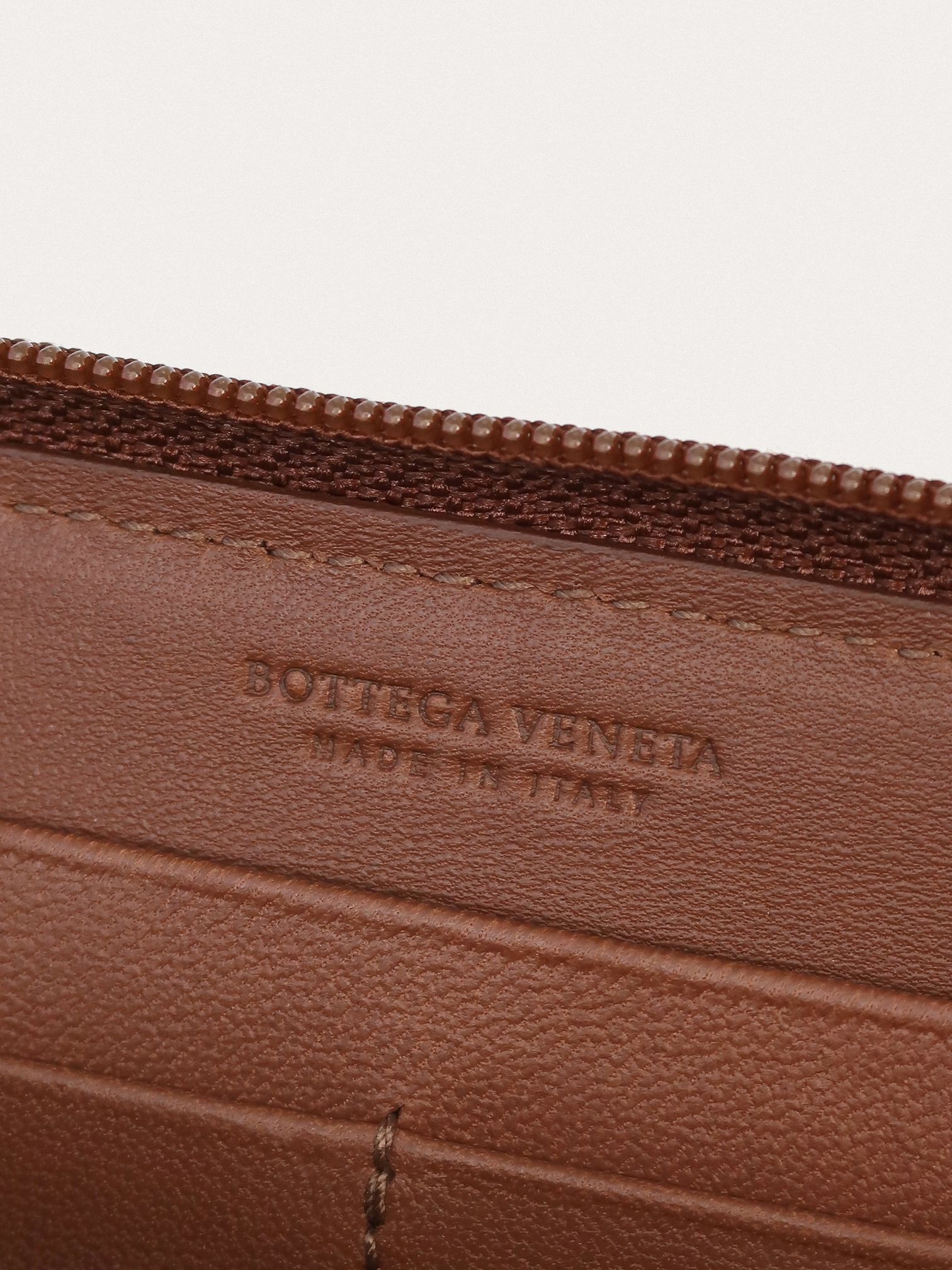 Bottega Veneta Intrecciato Zip Wallet - Master