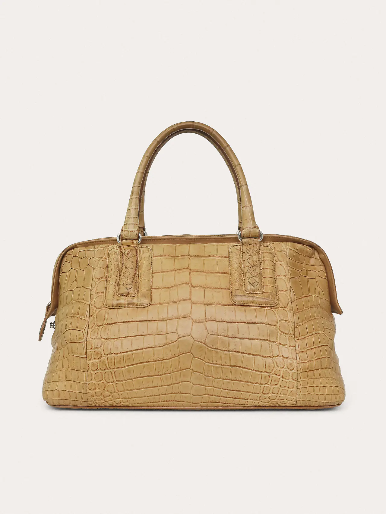 Soft Crocodile Bowler Bag - Master