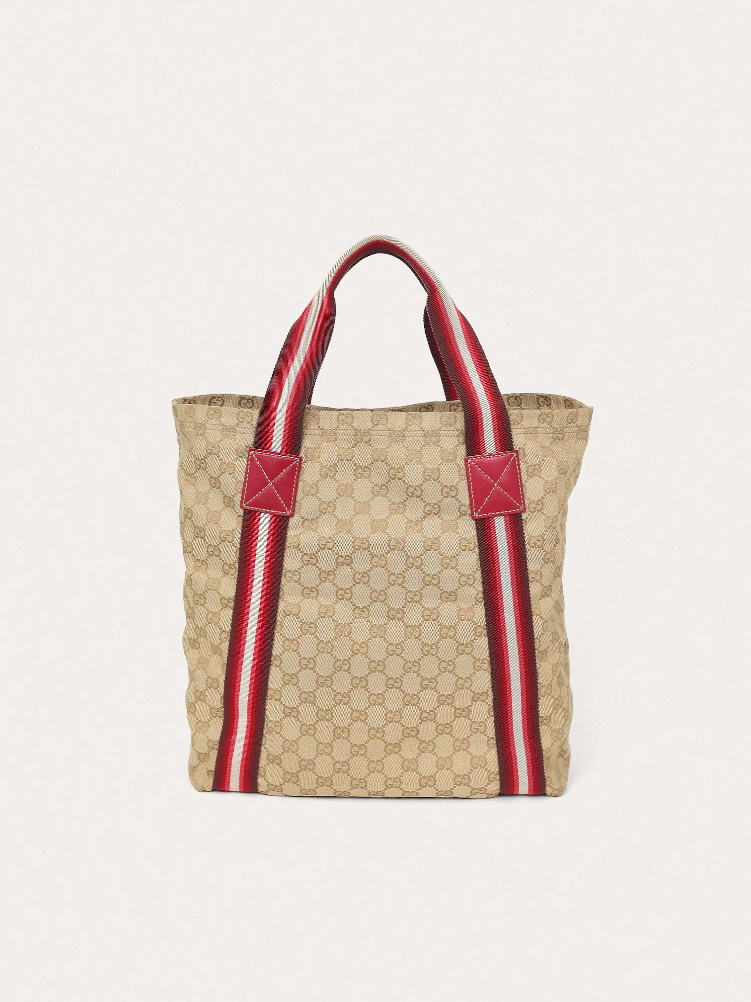 GG Canvas Sherry Line Tote Bag - Master