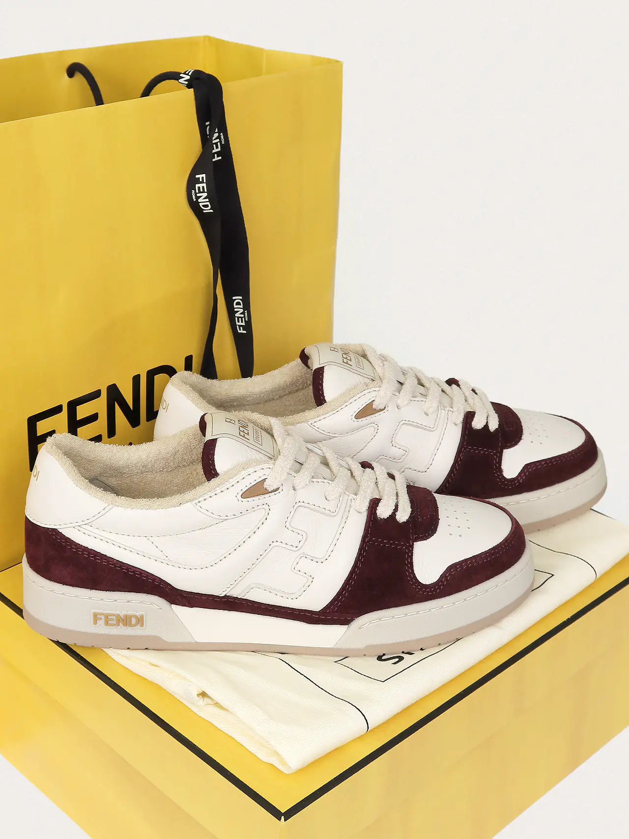 Match Trainers Suede Burgundy - Master