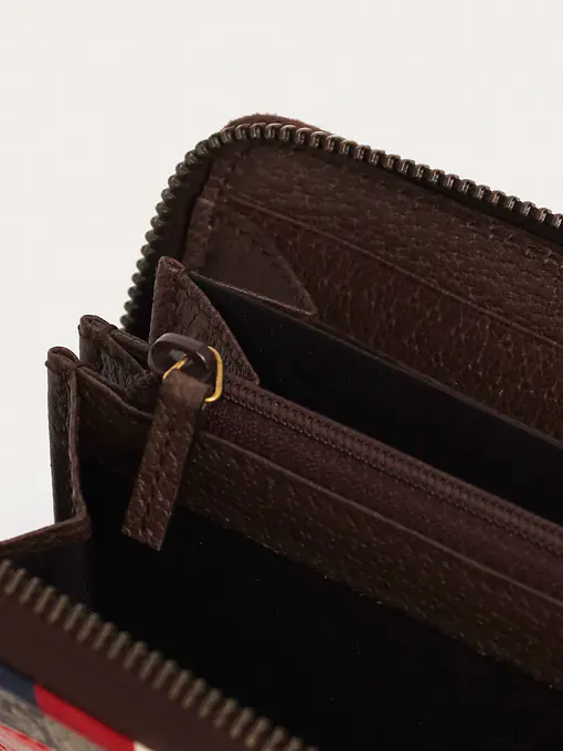 Gucci Courrier GG Supreme Zip Around Wallet - Master
