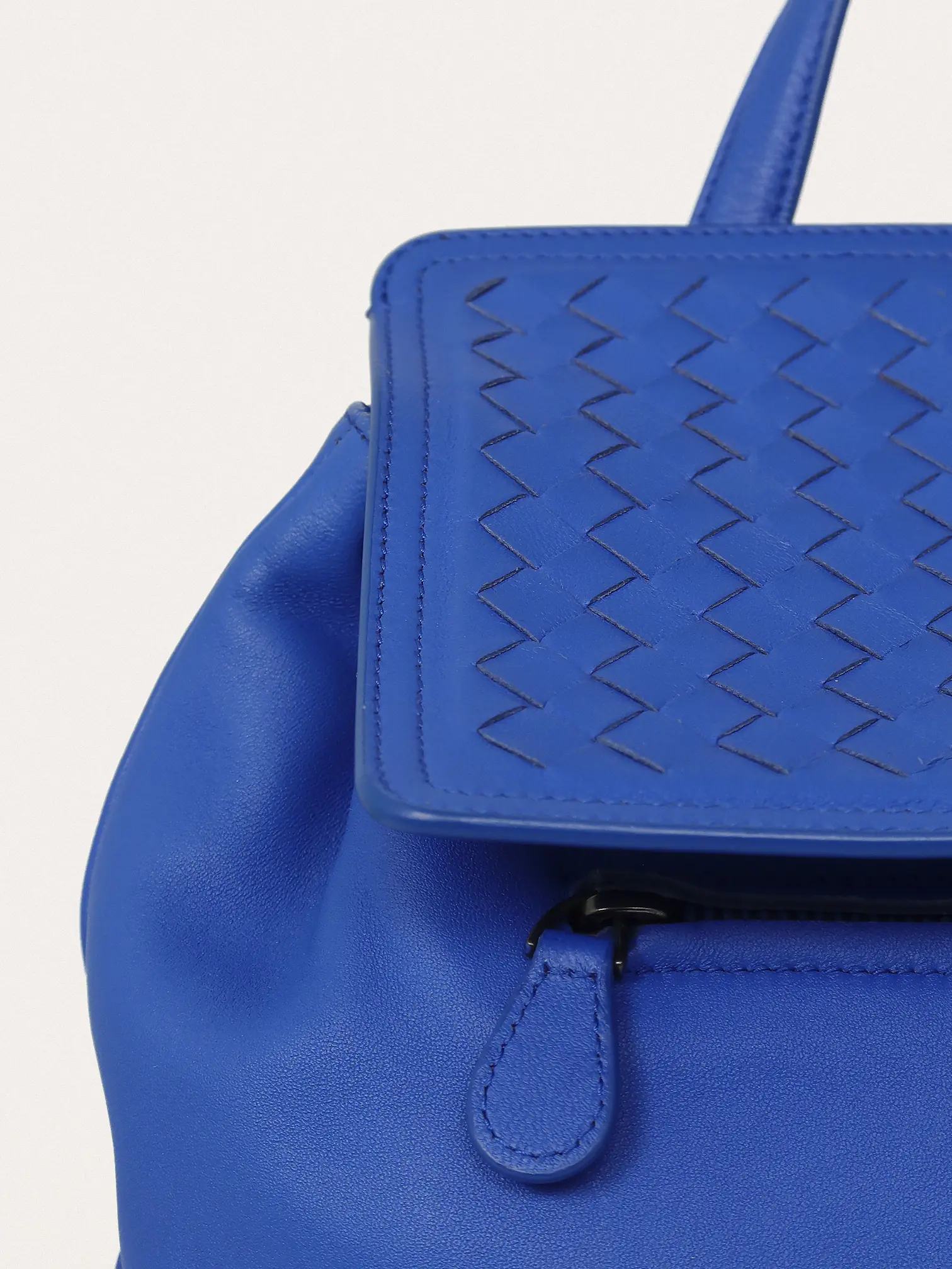 Intrecciato leather backpack - Master
