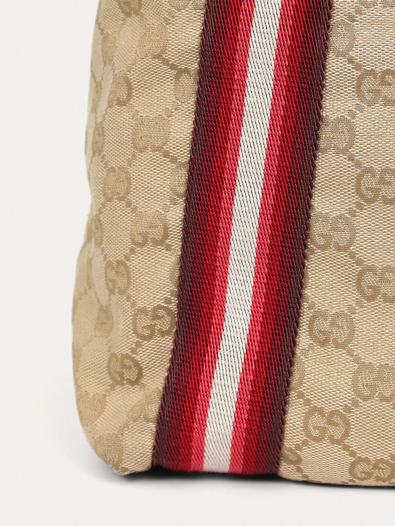 GG Canvas Sherry Line Tote Bag - Master