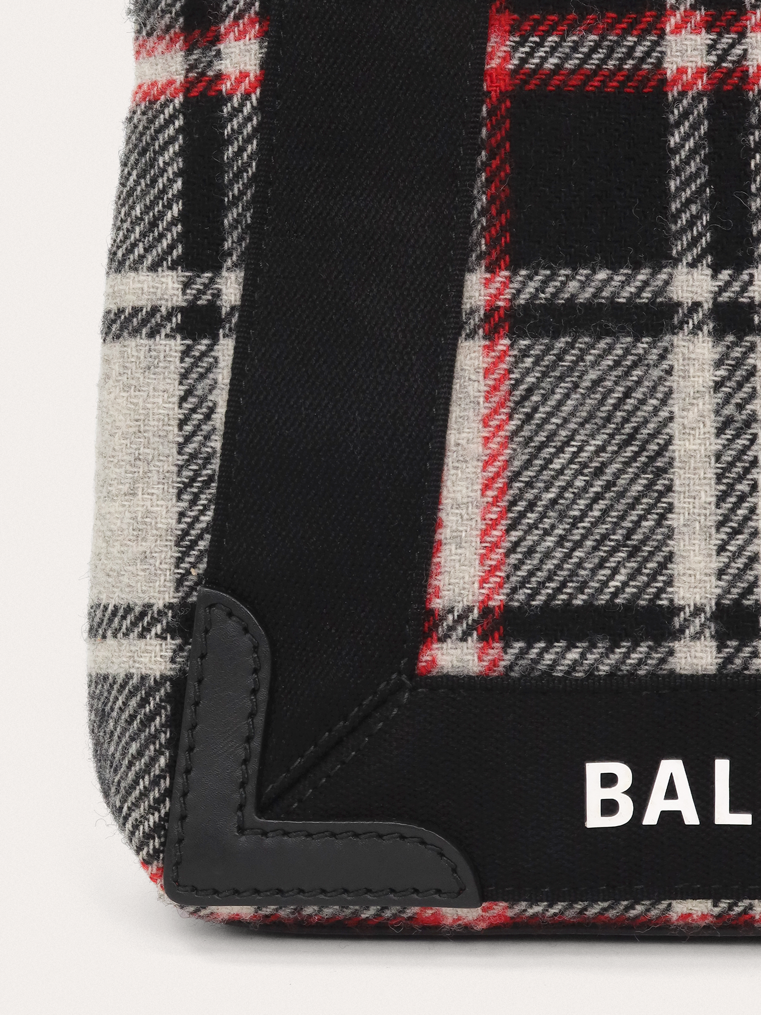 Balenciaga Navy Red Gray Wool Cabas S Tote - Master