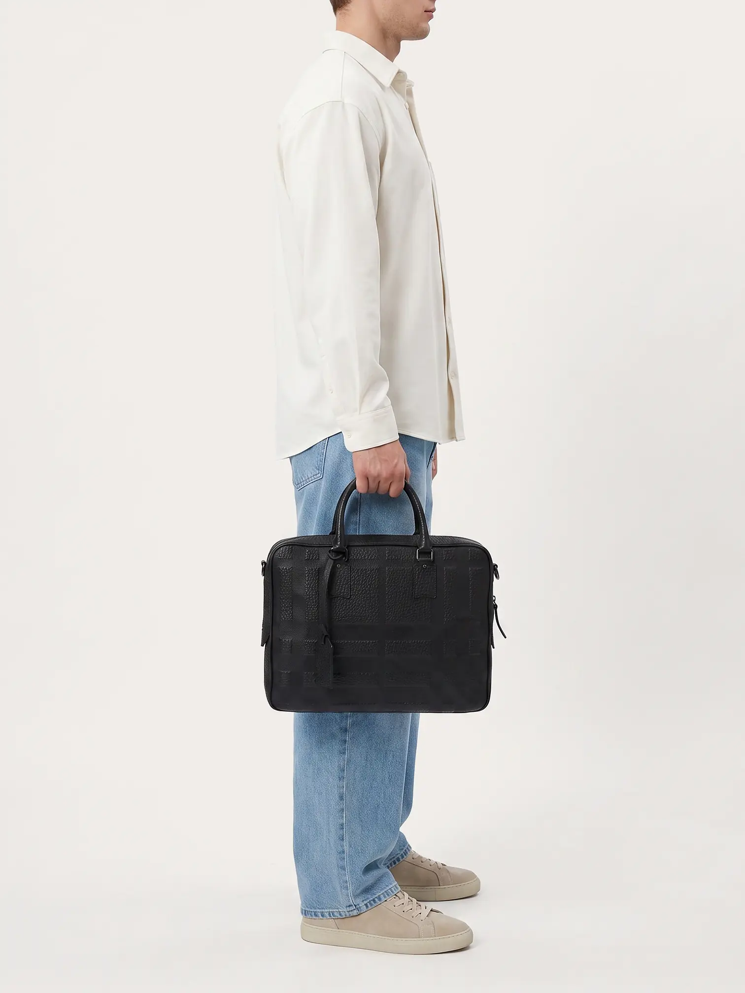Burberry Leather Briefcase - Master