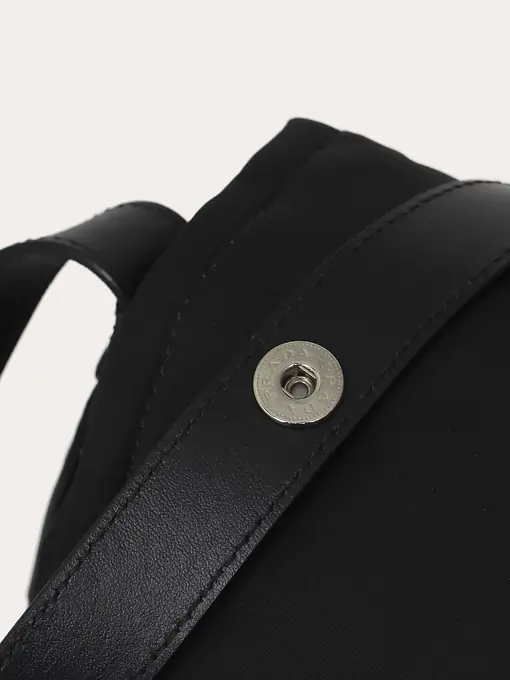 Large Padded Re-Nylon Shoulder Travel Bag - Master