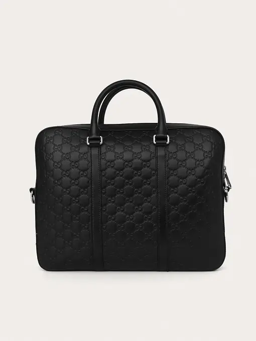 Gucci Signature Leather Briefcase - Master