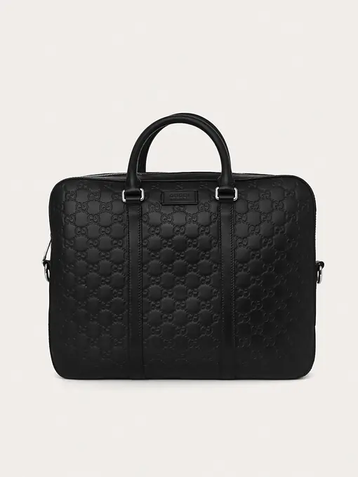 Gucci Signature Leather Briefcase - Master