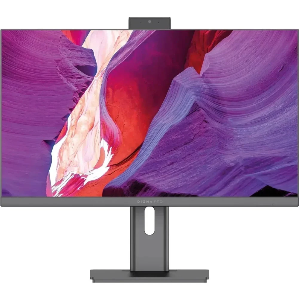 Моноблок Digma Pro Unity 27" Full HD i5 12400 (2.5) 16Gb SSD512Gb UHDG CR Windows 11 Professional GbitEth WiFi BT 90W клавиатура мышь Cam серый/черный 1920x1080