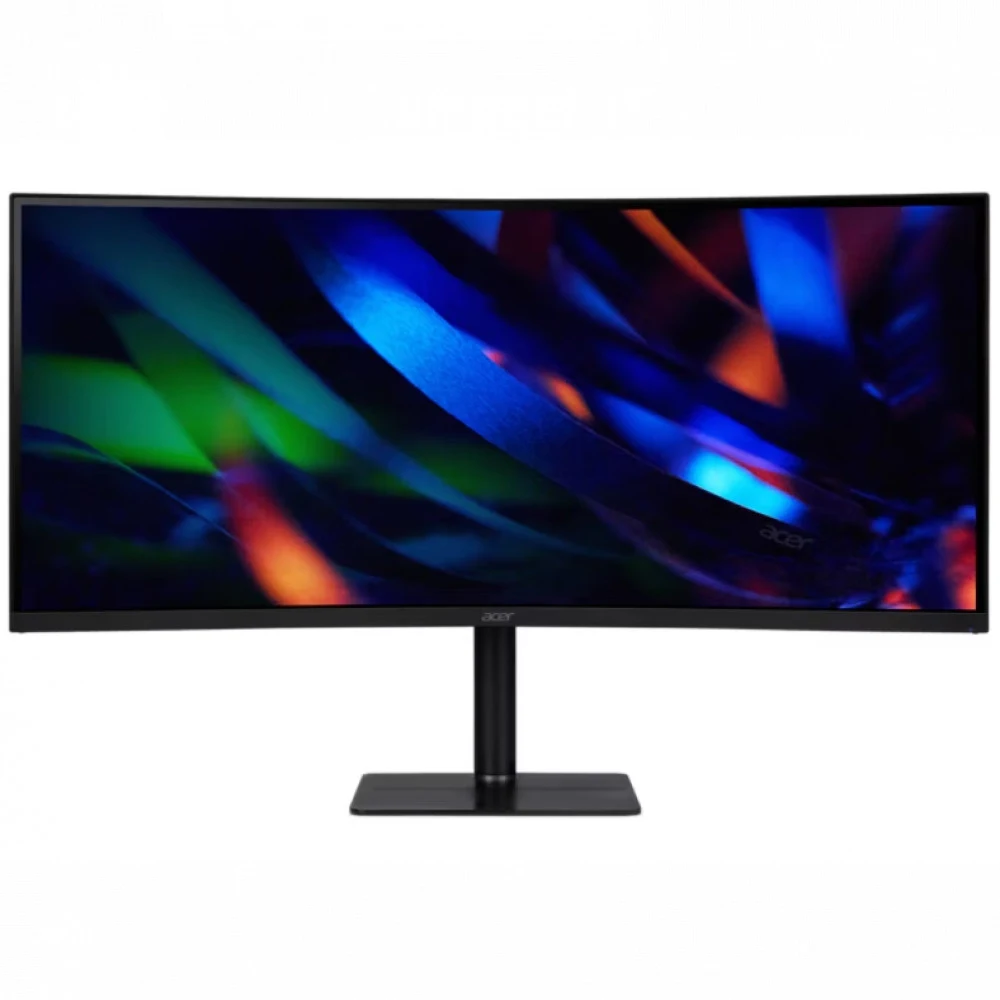 LCD Acer 34" CZ342CURJ0bmiphuzx {VA Curved 3440x1440 120Hz 1ms 300cd 1xHDMI2.0 DisplayPort1.4 USB-C(65W) 2xUSB2.0 2x3W External FreeSync(Premium) HDR10 hadj110 Vesa}
