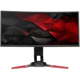 Монитор 29.5" Acer Predator Z301Cbmiphzx, Blk-Slr-Red, VA, 2560x1080@200Hz, 300кд/м2, 4ms, HDMI, DP