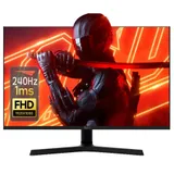 Монитор 27" AIWA MD2707-1 Black (IPS, 1920x1080, HDMI+HDMI+DP+DP, 1 ms, 178°/178°, 350 cd/m, 1000:1, 240Hz, MM, Pivot, внешн. БП)