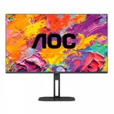 27" AOC 27V5CE 1920x1080 75Hz IPS LED 16:9 4ms HDMI 1xUSB-C/4xUSB 3.2 20M:1 1000:1 178/178 300cd Tilt Speakers Black