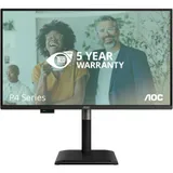 Монитор 27" AOC Q27P4CV IPS, 2560x1440, 120Hz, 4ms, 350сd/m, 1500:1 | HDMI(2.0), DP(1.4), Type-C(PD-96W), 4xUSB 3.2, RJ45 | HAS, Pivot, Swivel, InPSU, Speakers, Vesa 100, Black