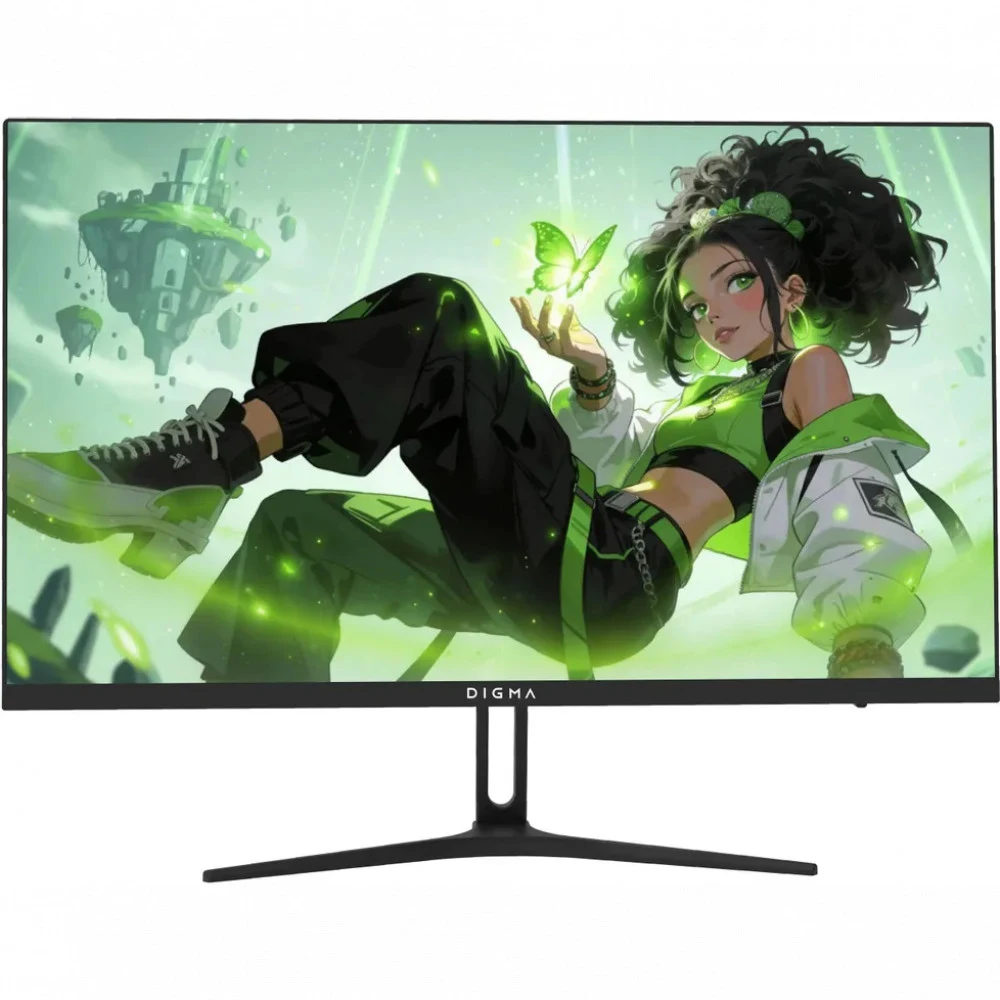 Монитор Digma 23.8" Overdrive 24P411F черный IPS LED 1ms 16:9 HDMI M/M матовая 250cd 178гр/178гр 1920x1080 180Hz G-Sync FreeSync DP FHD 2.8кг