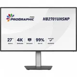 Монитор 27" iiyama ProGraphic HB2701UHSNP-B1, Black, IPS, 3840x2160@60Hz,450кд/м2,3000:1,4ms,HDMI,DP