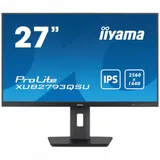 Монитор Iiyama 27" ProLite XUB2793QSU-B7 черный IPS LED 1ms 16:9 HDMI M/M матовая HAS Piv 1300:1 300cd 178гр/178гр 2560x1440 100Hz DP 2K USB 5.6кг