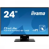 Монитор, iiyama, ProLite PL2454M, T2454MSC-B2AG, 23.8", 1920 x 1080, IPS, 16:9, 75 Гц, 300 кд/м?, 5 мс, 16.7М, 1000:1, 178/178, HDMI*1, DP*1, USB*2, Mini jack, Регулировка наклона, Черный