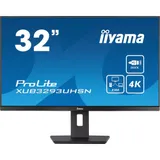 Монитор Iiyama 31.5" XUB3293UHSN-B5 черный IPS LED 4ms 16:9 HDMI M/M матовая HAS 1000:1 350cd 178гр/178гр 3840x2160 60Hz DP 4K USB 9.9кг