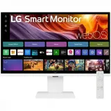 Монитор LG 31.5" UltraFine 32U830SA-W белый IPS LED 5ms 16:9 HDMI M/M матовая HAS Piv 1200:1 400cd 178гр/178гр 3840x2160 60Hz 4K USB 7.7кг